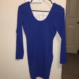 American Apparel lapis double u dress L